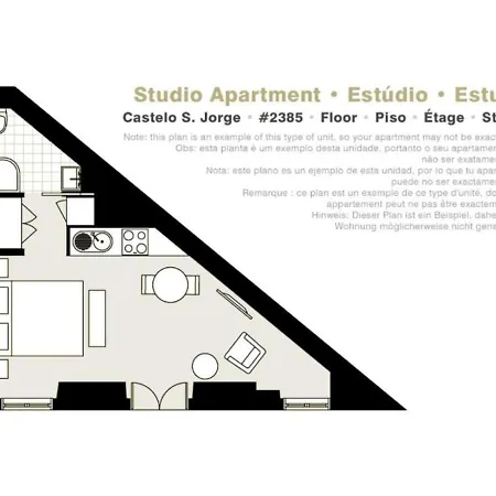 Serviced - Castelo S. Jorge Daire