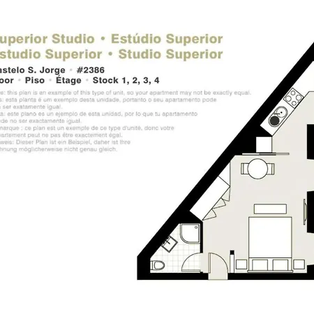 Serviced - Castelo S. Jorge Лісабон