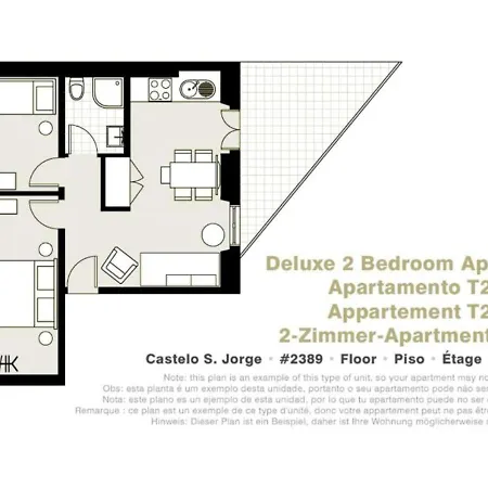 Апартаменти Serviced - Castelo S. Jorge *