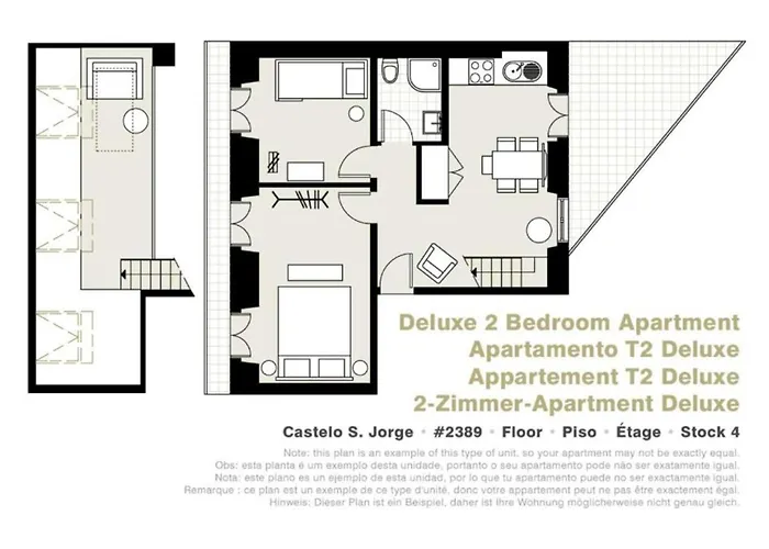 Serviced - Castelo S. Jorge شقة
