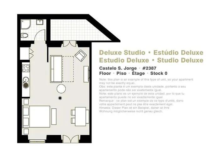 Serviced - Castelo S. Jorge * Lisboa