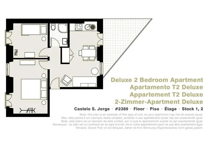شقة Serviced - Castelo S. Jorge *